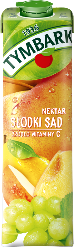 TYMBARK 1 litr nektar słodki sad