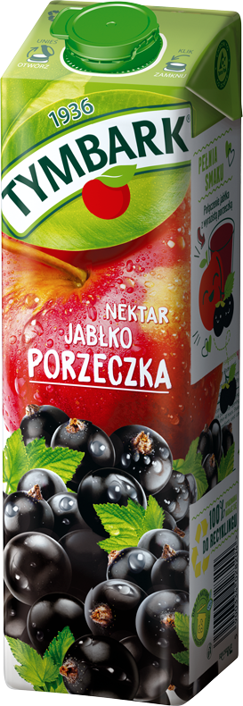 TYMBARK 1L jabłko porzeczka