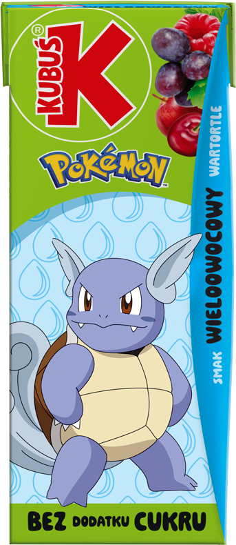 KUBUŚ 0,2 L Pokemon smak wieloowocowy