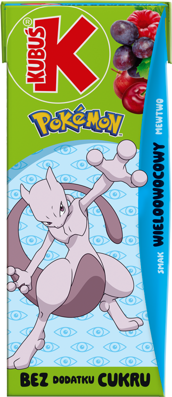KUBUŚ 0,2 L Pokemon smak wieloowocowy