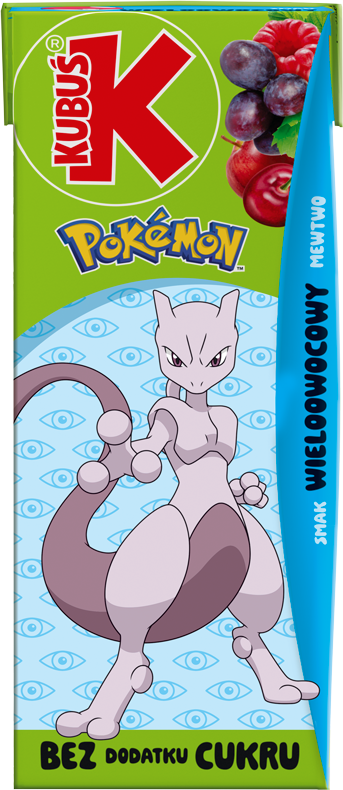 KUBUŚ 0,2 L Pokemon smak wieloowocowy