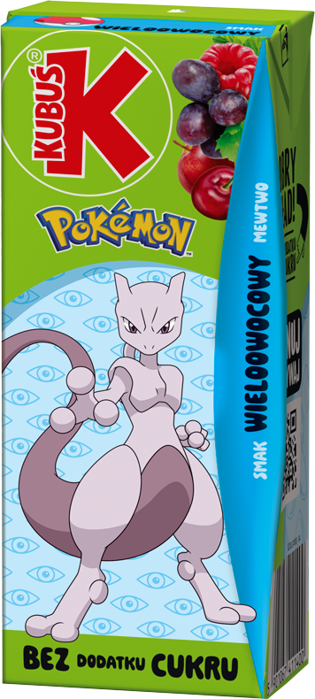 KUBUŚ 0,2 L Pokemon smak wieloowocowy