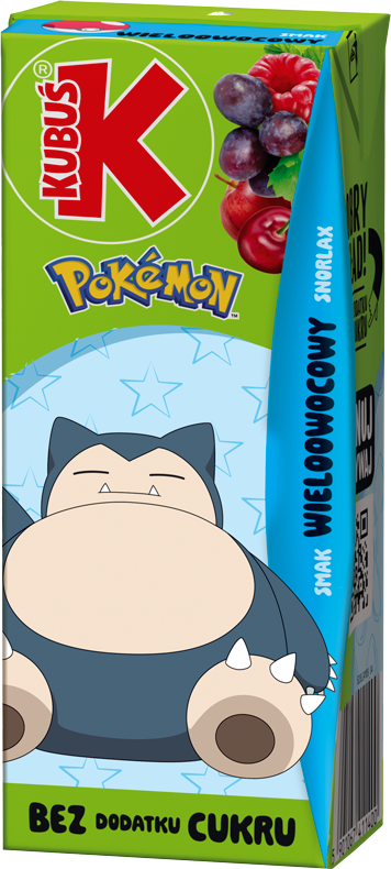 KUBUŚ 0,2 L Pokemon smak wieloowocowy