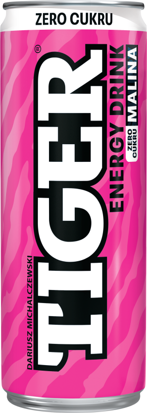 TIGER 250ml zero malina
