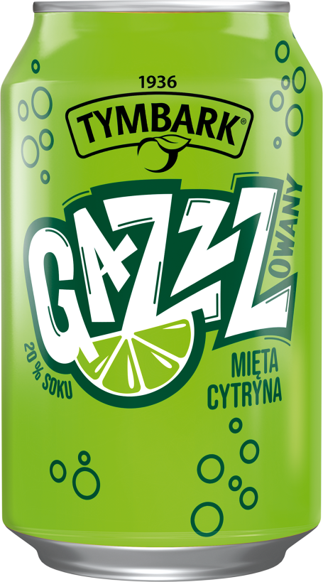 TYMBARK 330 ml cytryna - mięta