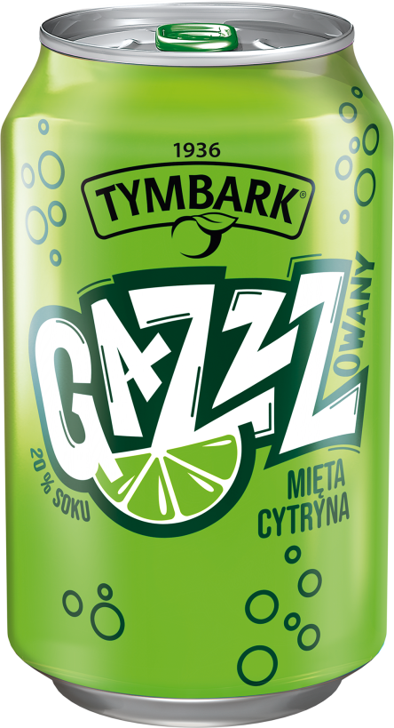 TYMBARK 330 ml cytryna - mięta