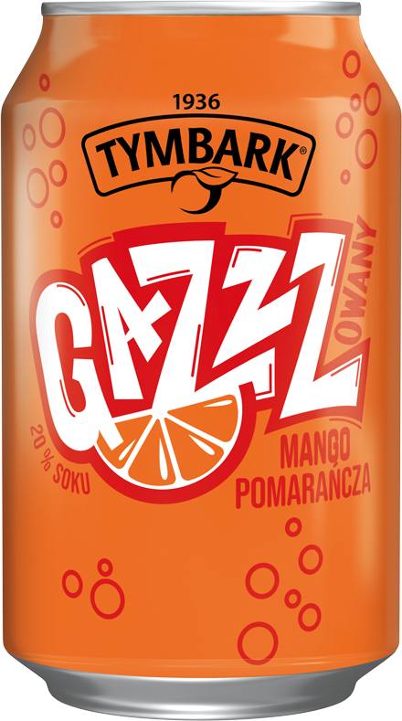 TYMBARK 330 ml mango - pomarańcza