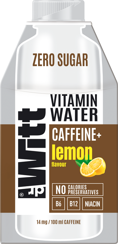DR WITT 0,5 l Vitamin Water Caffeine+ lemon