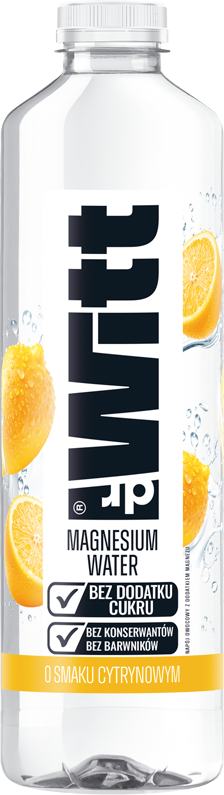 DRWITT 1,25 l Magnesium Water o smaku cytrynowym