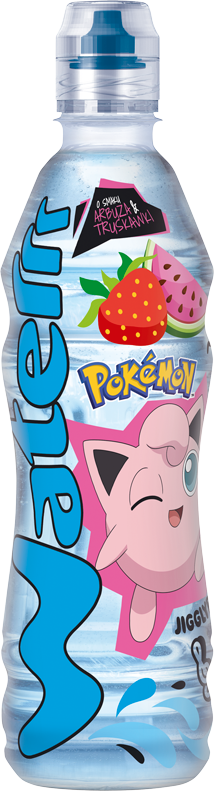KUBUŚ WATERRR 500 ml POKEMON SLOWPOKE o smaku arbuza & truskawki