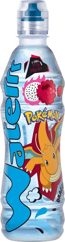 	KUBUŚ WATERRR 500 ml POKEMON GYARADOS o smaku pitai & maliny