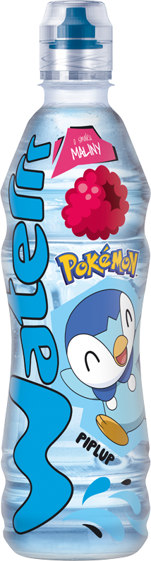  KUBUŚ WATERRR 500 ml POKEMON PIPLUP o smaku maliny