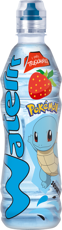  KUBUŚ WATERRR 500 ml POKEMON SQUIRTLE o smaku truskawki