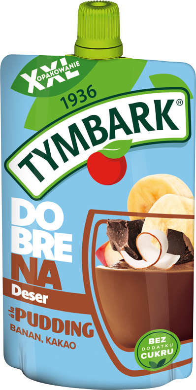 TYMBARK 200 ml Pudding banan kakao