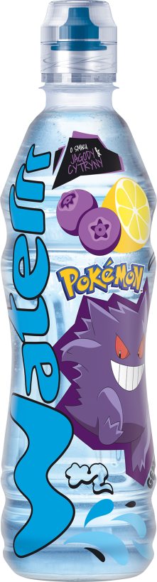 KUBUŚ WATERRR 500 ml POKEMON SLOWPOKE o smaku jagody & cytryny