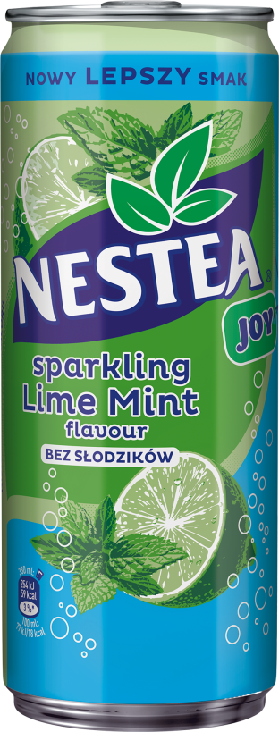  Nestea 330 ml Sparkling Lime Mint