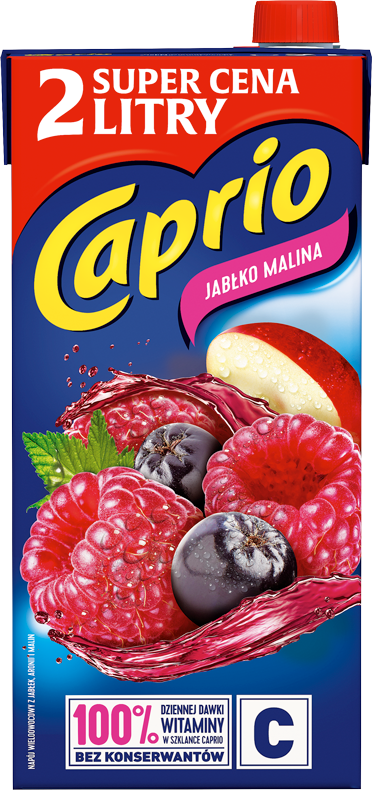 CAPRIO 2L jabłko - malina
