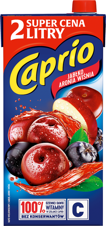 CAPRIO 2L jabłko - wiśnia