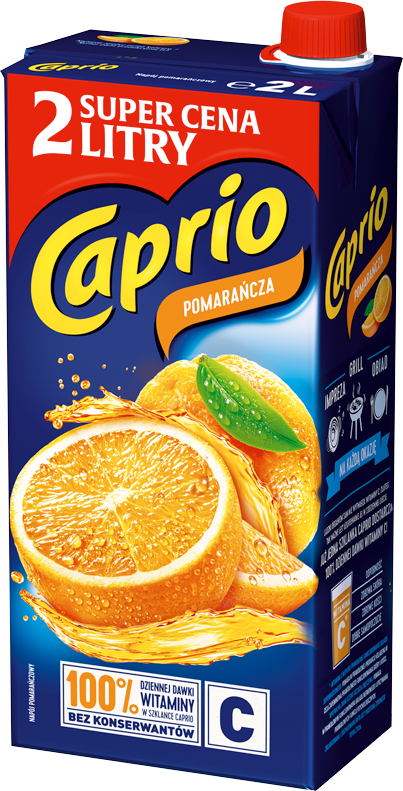 CAPRIO 2L pomarańcza