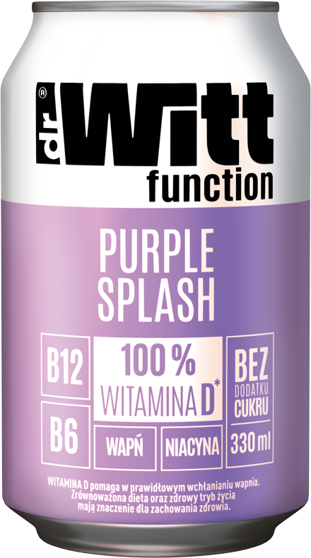 DrWitt 330ml Purple Splash