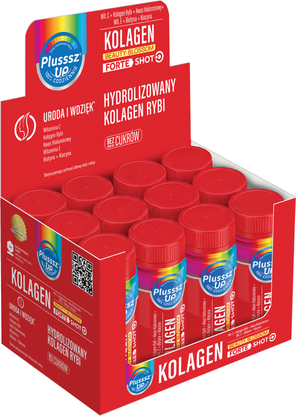 POLSKI LEK PLUSSSZ UP - Kolagen Shot Display