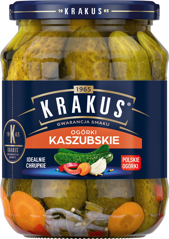 KRAKUS 670 g ogórki kaszubskie