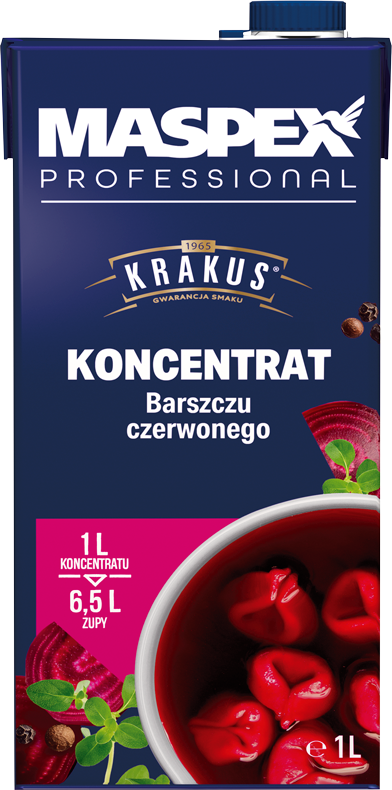 KRAKUS 1 litr Barszcz czerwony koncentrat