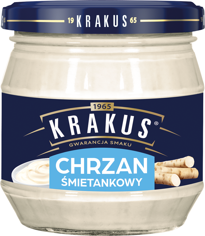 KRAKUS 180 g chrzan śmietankowy