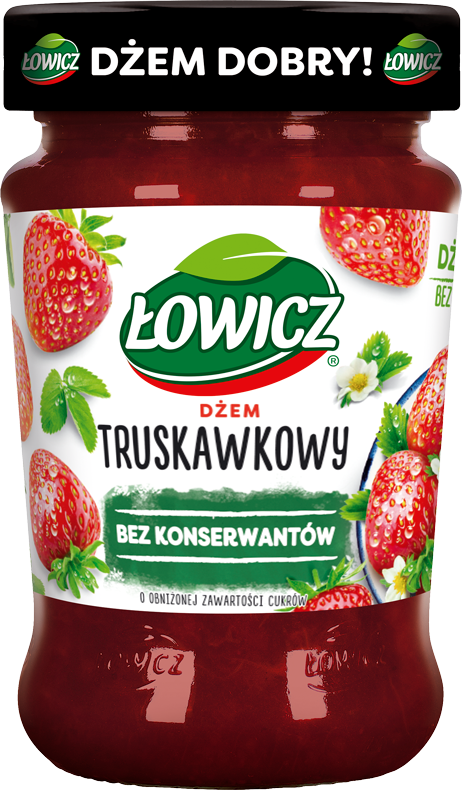 ŁOWICZ 280 g truskawka