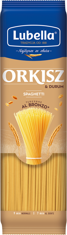 LUBELLA 400 g Makaron orkiszowy Spaghetti