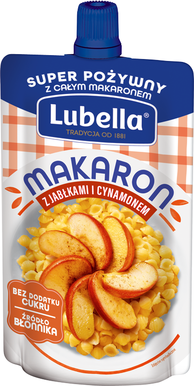 LUBELLA 170 g makaron z jabłkami i cynamonem