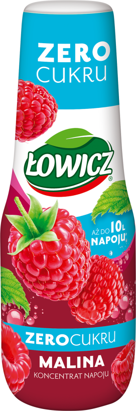 ŁOWICZ 500 ml koncentrat napoju malina