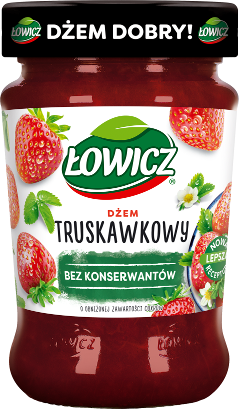 ŁOWICZ 280 g truskawka