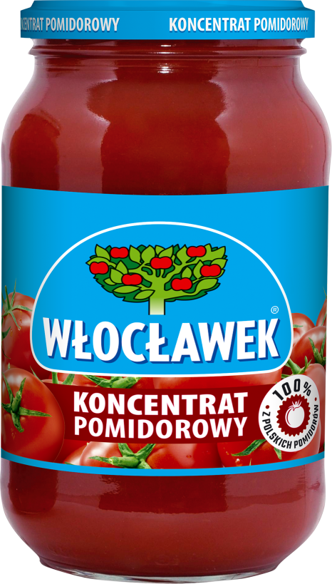 WŁOCŁAWEK 970G koncentrat pomidorowy