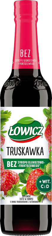 ŁOWICZ 400 ml truskawka