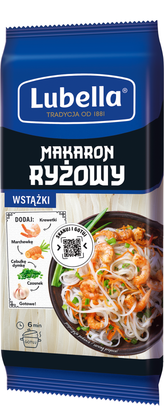  LUBELLA 200 g Makaron ryżowy wstążki