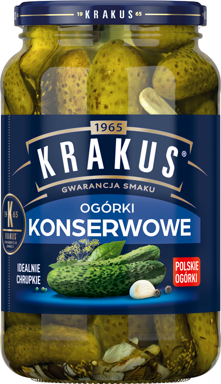 KRAKUS 920 g ogórki konserwowe