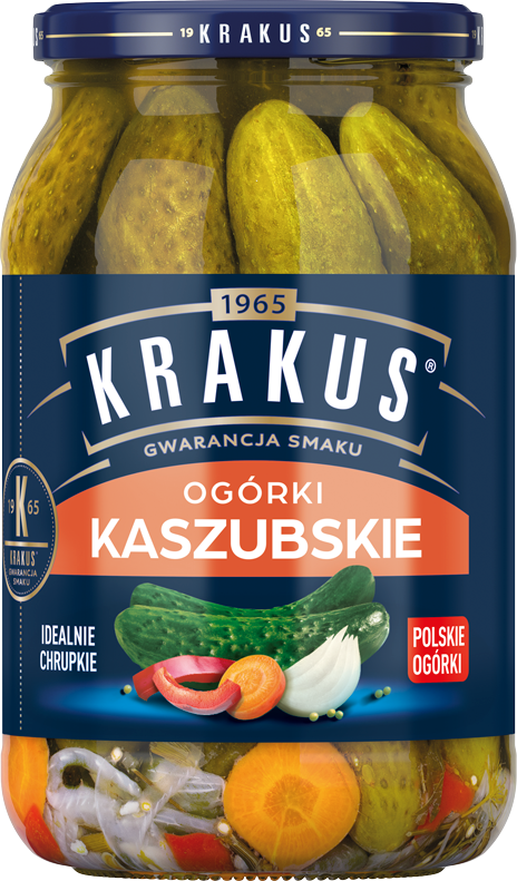 KRAKUS 870 g ogórki kaszubskie