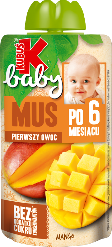 KUBUŚ 120 ml mango