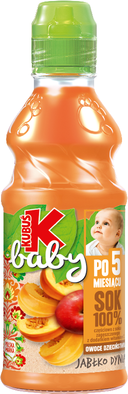 KUBUŚ 300 ml jabłko i dynia