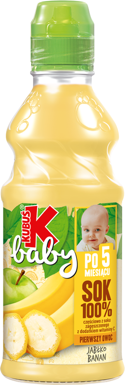 KUBUŚ 300 ml banan