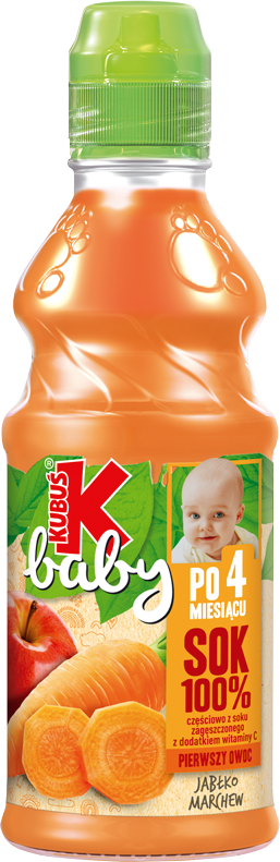 KUBUŚ 300 ml marchewka