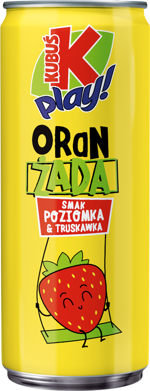 KUBUŚ 250 ml truskawka i poziomka