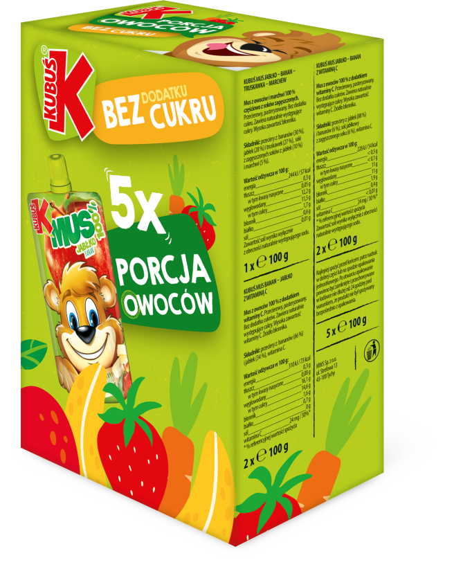 KUBUŚ 5pak 2768