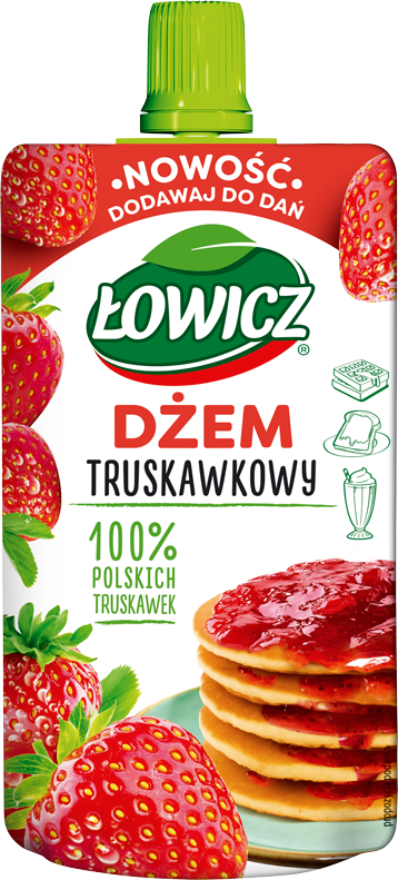 ŁOWICZ 100 g truskawka