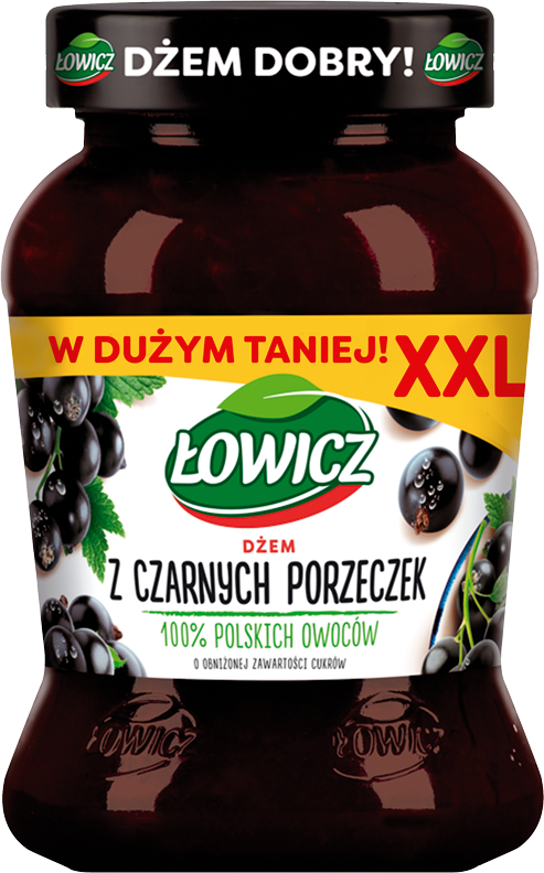 ŁOWICZ 450 g czarna porzeczka