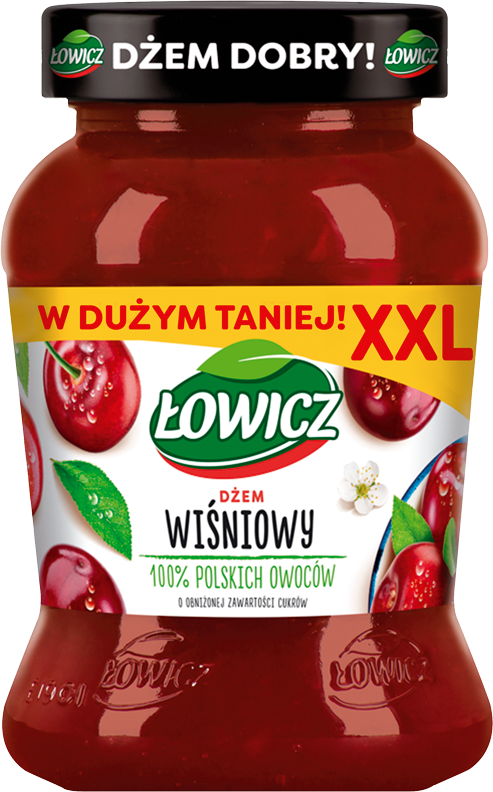 ŁOWICZ 450 g wiśnia