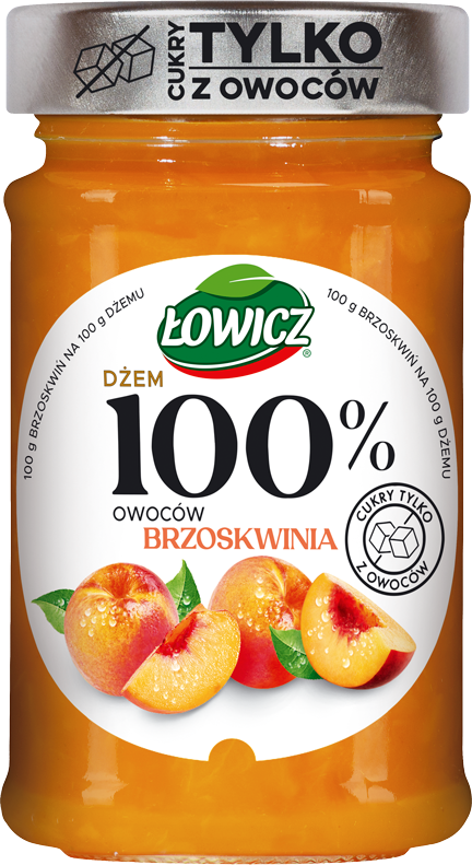 LOWICZ 210 g brzoskwinia