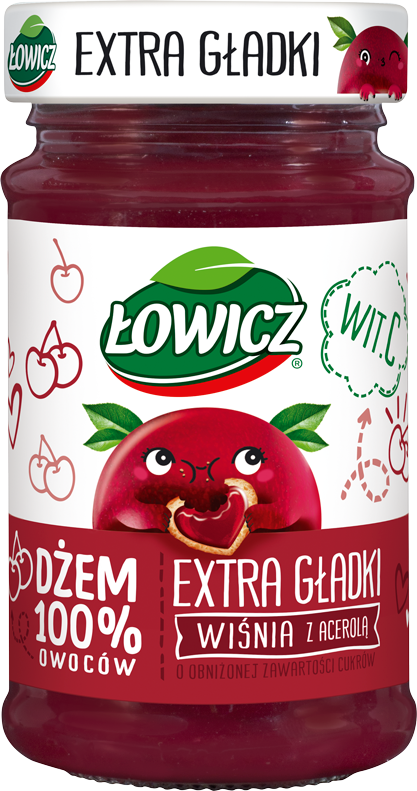 ŁOWICZ 225 g wiśnia