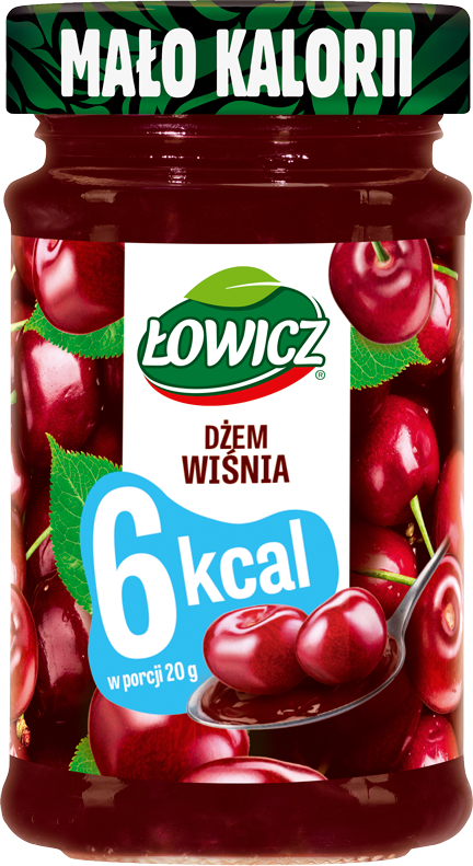 ŁOWICZ 200 g 6 kcal Wiśnia